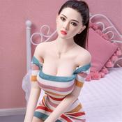 EVOL Realistic full silicone metal skeleton TPE adult sex toy doll lifelike oral ass vagina big ass Real hair sex doll for men by automatic woman